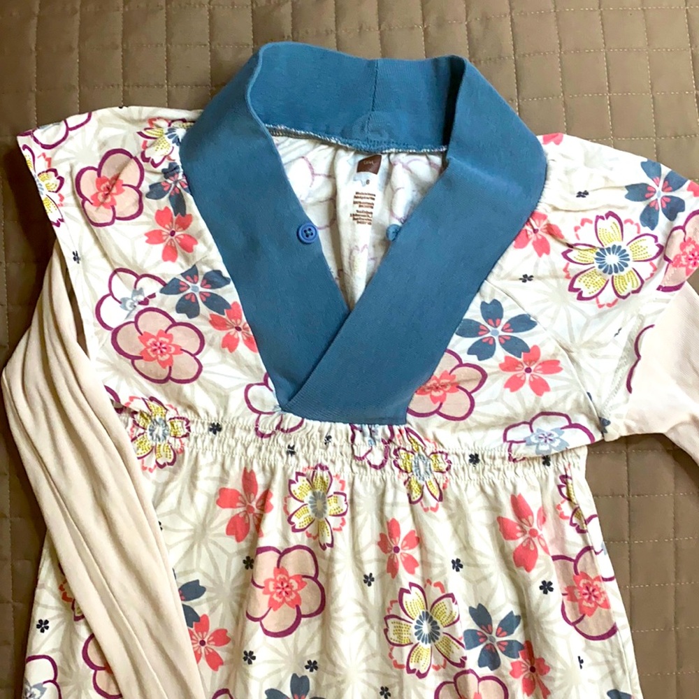 Tea long sleeve tunic blouse.
